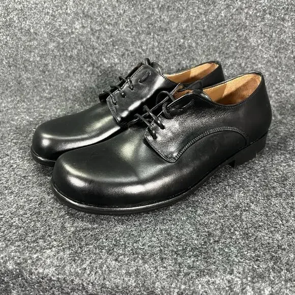 Classic Black Women's Leather Shoes - Picture 1 of 6
